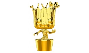 Marvel Studios 10th Anniversary - Groot Gold Chrome Pop! Vinyl