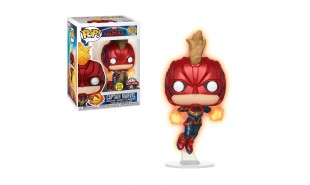 Captain Marvel - Captain Marvel Masked Flight Glow US Exclusive Pop! Vinyl