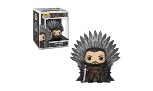 Game of Thrones - Jon Snow on Iron Throne Pop! Deluxe