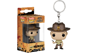 The Walking Dead - Rick Grimes Pocket Pop! Keychain