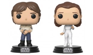 Star Wars - Han & Leia Pop! Vinyl 2pk