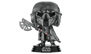 Star Wars - Knight of Ren Axe Episode IX Rise of Skywalker Hematite Chrome Pop! Vinyl