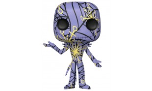 The Nightmare Before Christmas - Jack (Artist) Purple & Yellow Pop! Vinyl with Protector