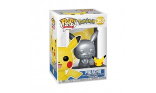 Pokemon - Pikachu Silver Metallic 25th Anniversary Pop! Vinyl