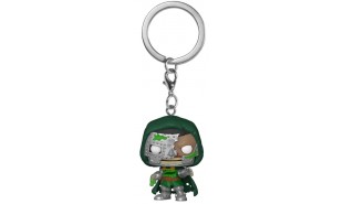 Marvel Zombies - Dr Doom Pocket Pop! Keychain