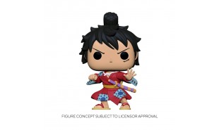 One Piece - Luffy in Kimono Metallic US Exclusive Pop! Vinyl