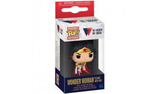 Wonder Woman - Classic Cape 80th Anniversary Pocket Pop! Keychain