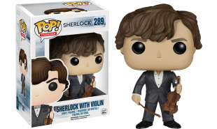 Sherlock - Sherlock Holmes with Violin Pop! Vinyl Figure