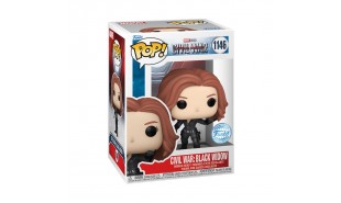 Captain America 3: Civil War - Black Widow Build-A-Scene US Exclusive Pop! Vinyl