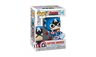 Marvel Comics - Captain America 60th Anniversary (with Pin) US Exclusive Pop! Vinyl