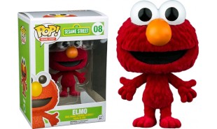 Sesame Street - Elmo Flocked Pop! Vinyl Figure