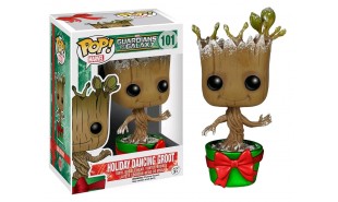 Guardians of the Galaxy - Holiday Dancing Groot Metallic Pop! Vinyl Figure