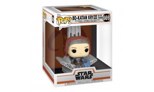 Star Wars: Mandalorian - Bo-Katan Kryze on Throne Pop! Vinyl Deluxe