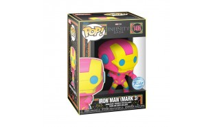 Marvel Comics - Iron Man MkIII (Infinity Saga) US Exclusive Black Light Pop! Vinyl
