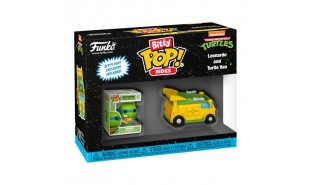 Teenage Mutant Ninja Turtles - Leonardo with Teenage Mutant Ninja Turtles Van Bitty Pop! Ride