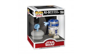 Star Wars - R2D2 with Leia Hologram Pop! Deluxe