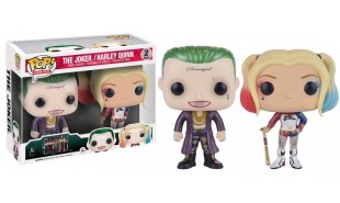 Suicide Squad - Joker & Harley Quinn Metallic 2-Pack Pop! Vinyl Figures