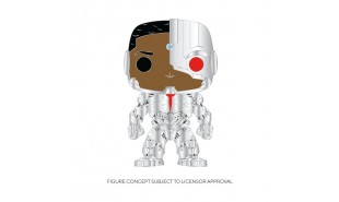Cyborg - Cyborg 4" Pop! Enamel Pin