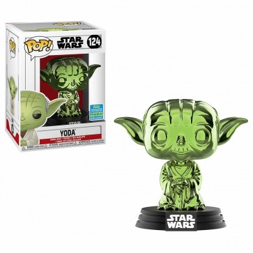 Star Wars - Yoda Green Chrome Pop! Vinyl SDCC 2019