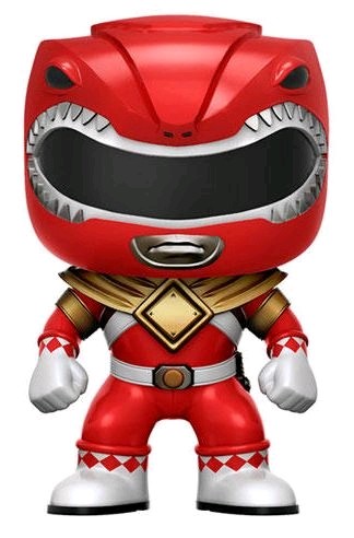 Power Rangers - Red Ranger Dragon Shield US Exclusive Pop! Vinyl