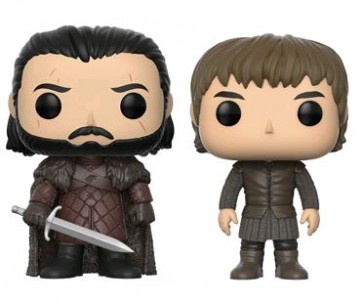 Game of Thrones - Jon & Bran US Exclusive Pop! Vinyl 2-Pack