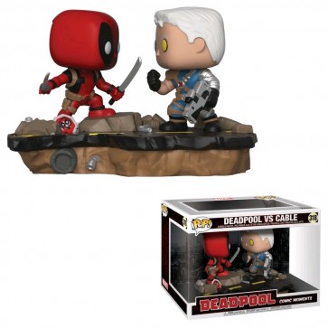 Deadpool - Deadpool vs Cable Comic Moments Pop! Vinyl