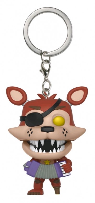 Five Nights at Freddy's: Pizza Sim - Rockstar Foxy Pocket Pop! Keychain