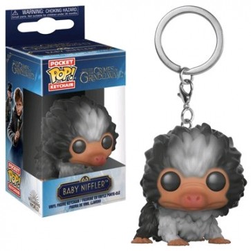 Fantastic Beasts 2: The Crimes of Grindelwald - Baby Niffler Brown Multi Pocket Pop! Keychain