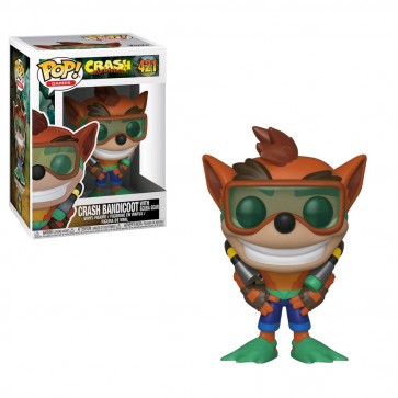 Crash Bandicoot - Crash with Scuba Gear Pop! Vinyl