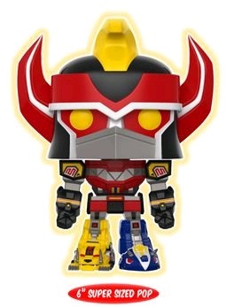 Power Rangers - Megazord Glow US Exclusive 6" Pop! Vinyl