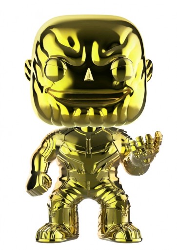 Avengers 3: Infinity War - Thanos Yellow Chrome US Exclusive Pop! Vinyl