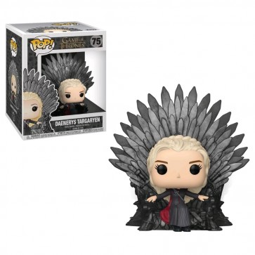 Game of Thrones - Daenerys on Iron Throne Pop! Deluxe