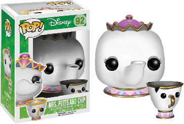 Beauty and The Beast - Mrs Potts & Chip Pop! Vinyl Figure