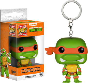 Teenage Mutant Ninja Turtles - Michelangelo Pocket Pop! Keychain