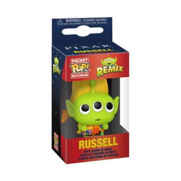 Pixar - Alien Remix Russell Pocket Pop! Keychain