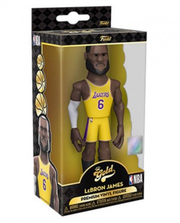 NBA: Lakers - LeBron James  5" Vinyl Gold