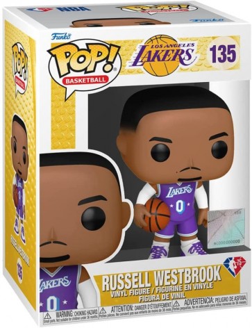 NBA: Wizards - Russell Westbrook 2021 City Edition Pop! Vinyl