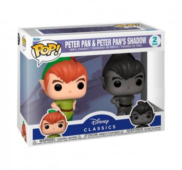 Peter Pan (1953) - Peter Pan & Shadow US Exclusive Pop! 2-Pack