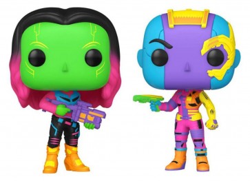 Guardians of the Galaxy: Vol. 2 - Gamora & Nebula Black Light US Exclusive Pop! 2-Pack