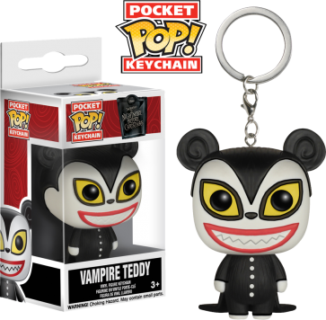 The Nightmare Before Christmas - Vampire Teddy Pocket Pop! Keychain