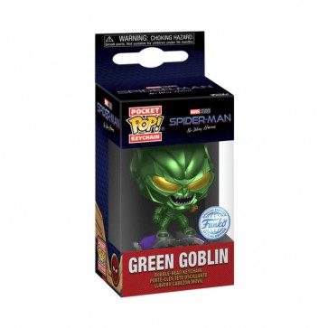 Spider-Man: No Way Home - Green Goblin with Bomb US Exclusive Pop! Keychain