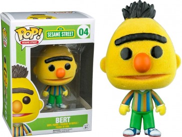 Sesame Street - Bert Flocked Pop! Vinyl Figure