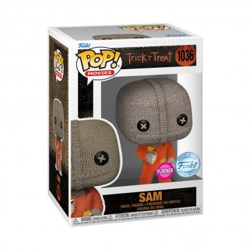 Trick R Treat - Sam with razor US Exclusive Flocked Pop! Vinyl