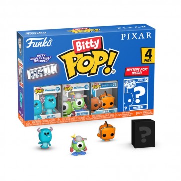 Pixar - Monsters Inc. Bitty Pop! 4-Pack