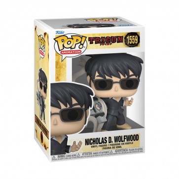 Trigun - Nicholas Wolfwood w/Punisher Pop! Vinyl