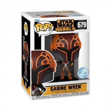 Star Wars: Rebels - Sabine Wren US Exclusive Metallic Pop! Vinyl