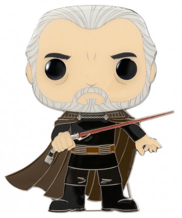 Star Wars - Count Dooku 4" Pop! Enamel Pin