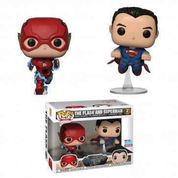 Justice League - Flash, Sman Race Pop! Vinyl 2-pack NYCC 2018