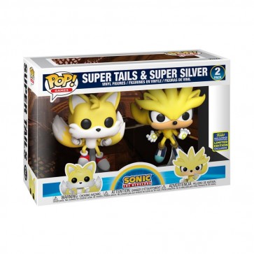 Sonic - Super Tails & Silver Pop! Vinyl 2 pack SDCC 2020