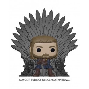 Game of Thrones - Ned Stark on Throne Pop! Deluxe